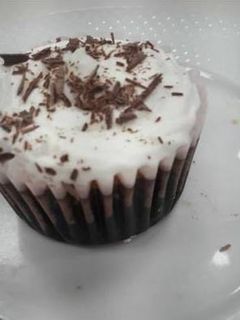 Una foto de Volcán de chocolate