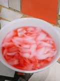 Es Jelly Kelapa Merah Putih