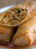 Rollitos Chinos de pollo a la Sonorense