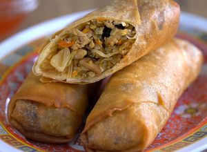 Una foto de Rollitos Chinos de pollo a la Sonorense