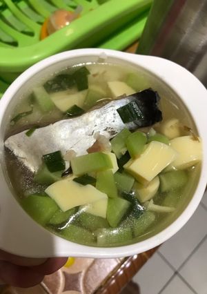 Foto resep MPASI 11 bulan. Sup bening patin