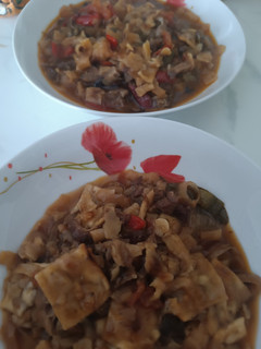 Una foto de Gazpacho manchegos a mi manera