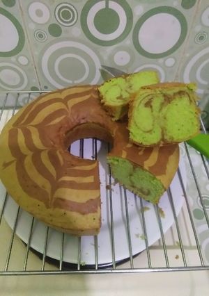 Foto resep Marmer cake all in one