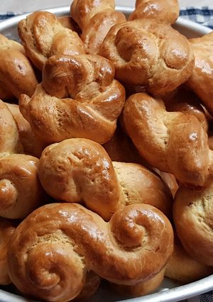 Φωτογραφία της συνταγής Πασχαλινά κουλουράκια (Κρητική συνταγή)