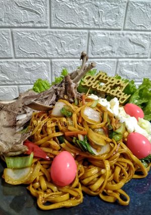 Foto resep Mie Ulang Tahun