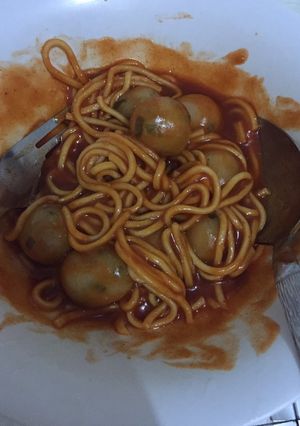 Foto resep 81 - mielok (mie dan cilok) dgn saus topokki