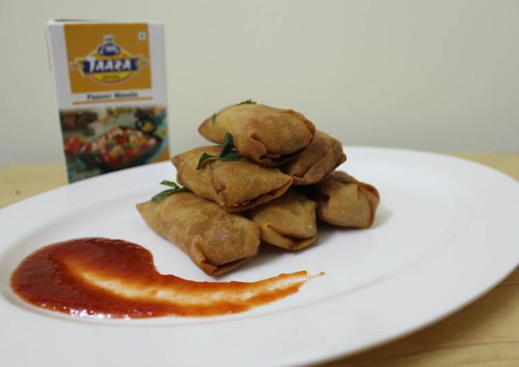 Step-by-Step Guide to Prepare Award-winning Tofu Bhurji Spring Rolls