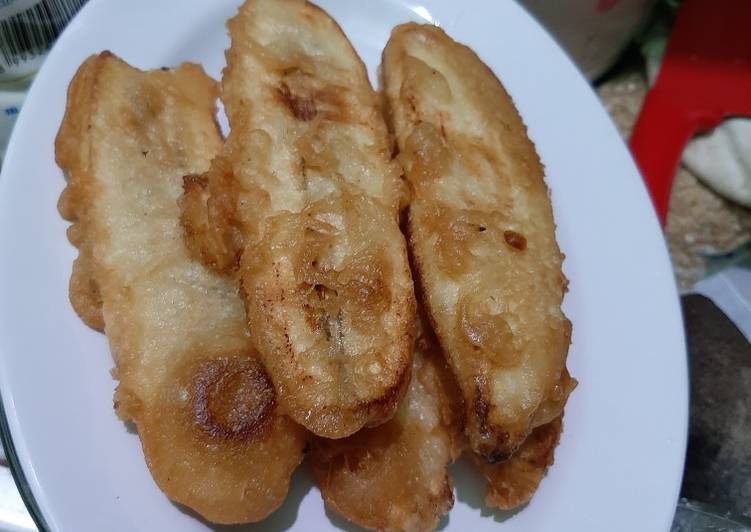 Pisang goreng krispi anti gagal