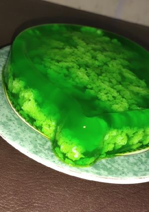 Foto resep Puding lumut 1 lapis