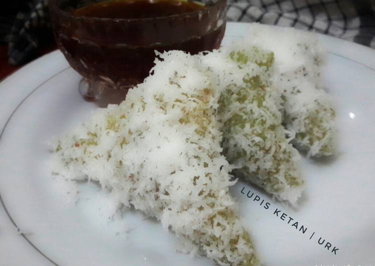 resep cara mengolah Lupis Ketan