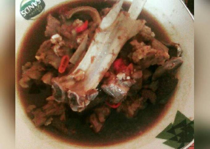 Resep Krengsengan daging kambing Anti Gagal
