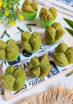 Foto resep Kue Mangkuk Pandan