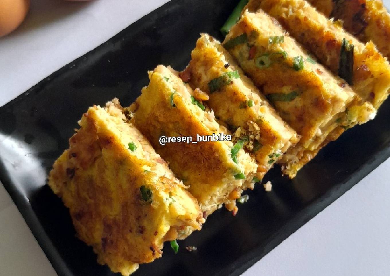 Telur dadar Tempe