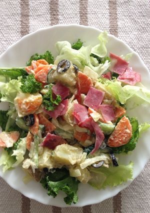 Foto resep Japanese potato salad