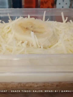 Foto resep Banana Dessert (Snack Tinggi Kalori MPASI 8M+)