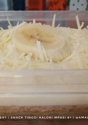 Foto resep Banana Dessert (Snack Tinggi Kalori MPASI 8M+)