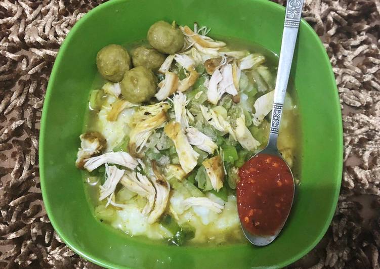 Bubur Ayam Simpel Gurih Enak