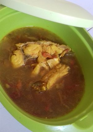 Foto resep Garang asem ikan putihan cemplang cemplung