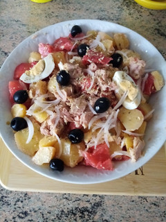 Una foto de Ensalada de patata con orégano