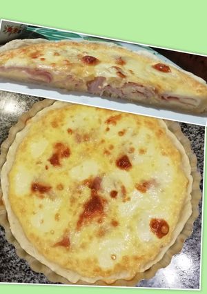 Una foto de Quiche Lorraine (reversionada) con pedido a la Comunidad 🙏