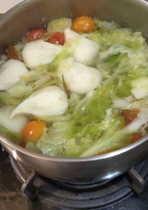 A picture of Cabbage Quick Soup.