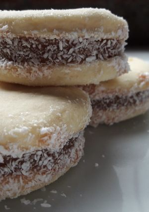 Una foto de Alfajores de maizena