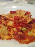 Agnolotti Ripieni di Funghi Porcini all' Arrabbiata