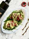 Salad Vegan con un aderezo de la abuela