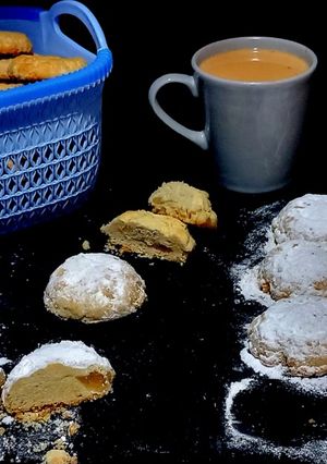 صورة لوصفة الكحك المصرى  على طريقه مامتى 😋😋