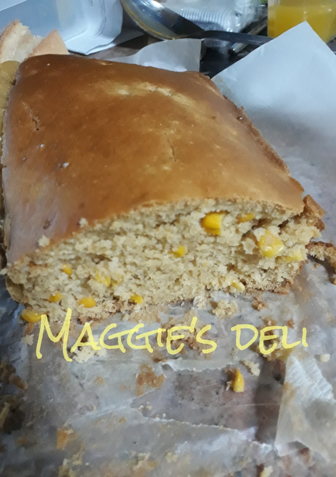 Una foto de Pan de maíz