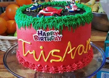 How To Cooking Recipe Birthday Cake Delicious Perfect