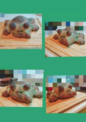 A picture of Froggy Bread.