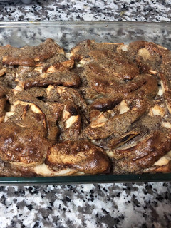 Una foto de Postre de manzana saludable