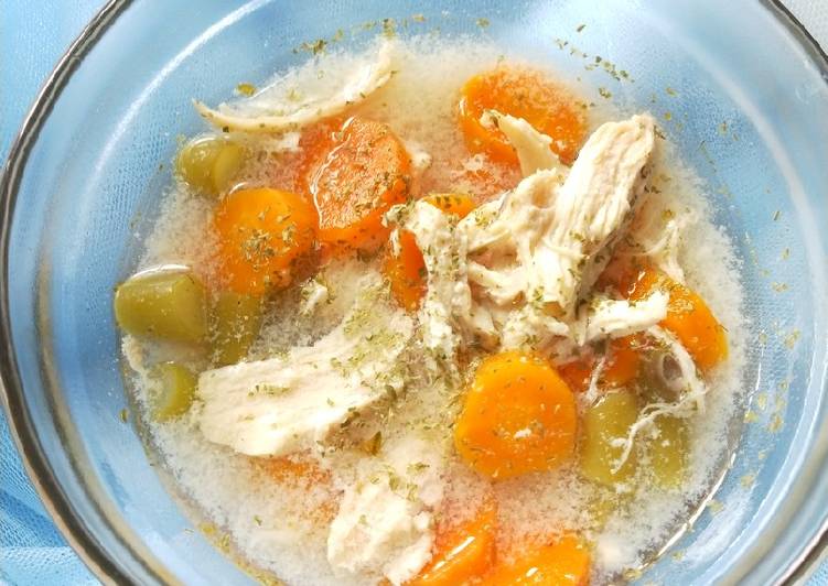 !IDE Resep Sup Ayam Jeruk Nipis adaptasinya [Lemon Chicken Soup] menu masakan harian
