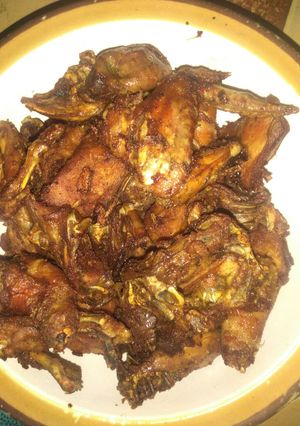 A picture of Fried chicken.