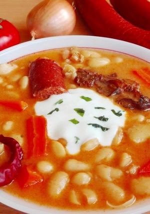 Jókai bableves recept fotója
