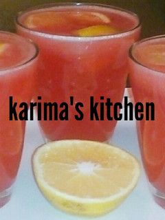 A picture of Strawberry lemonade.