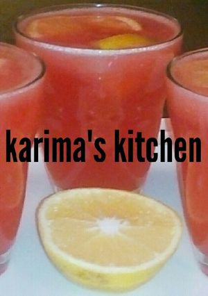 A picture of Strawberry lemonade.