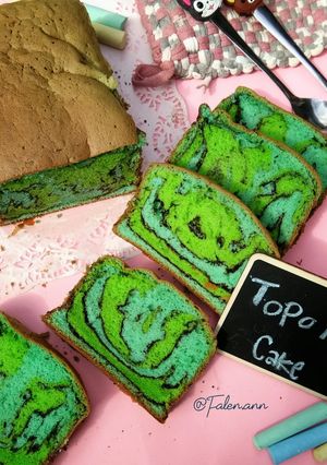 Foto resep Simple Topo map cake