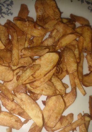 Foto resep Keripik biji durian
