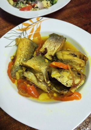 Foto resep Ikan senangin masak cuka
