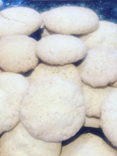 Una foto de Galletitas de mandioca y sésamo