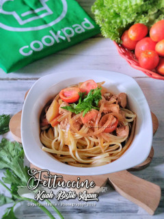 Foto resep Fettuccine Kuah Bistik Ayam