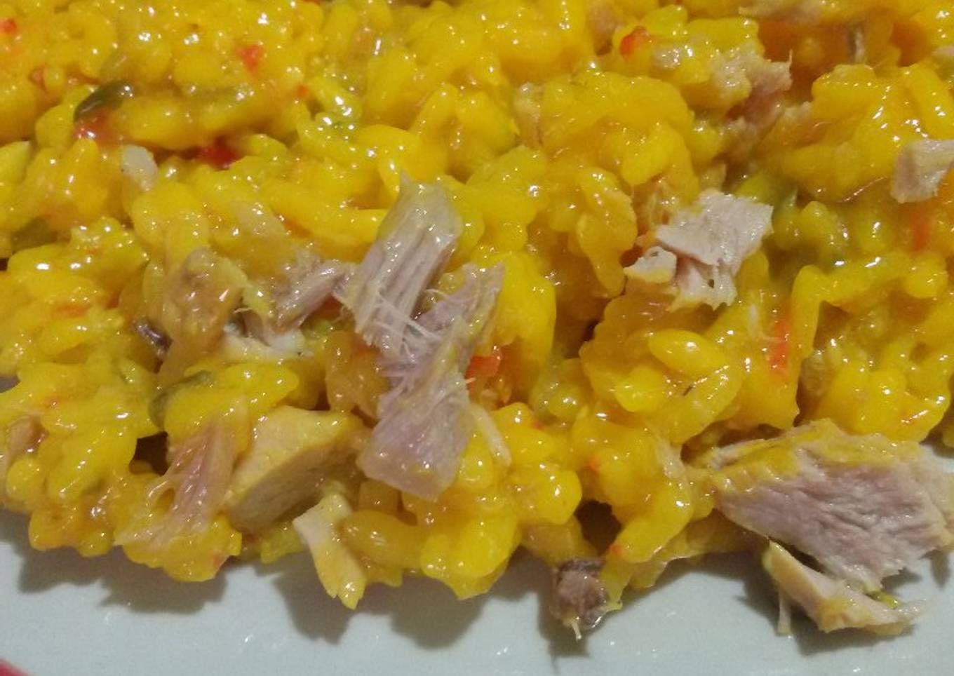 Arroz con atún con thermomix
