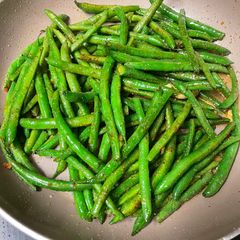 A picture of Sautéed fresh Green Beans.