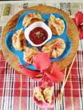 Paneer stuffed momos