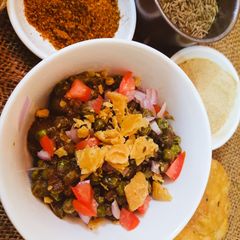 3 spice Bhuni Matar A picture of 3 spice Bhuni Matar.