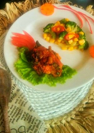 Foto resep Tumis jagung brokoli baso