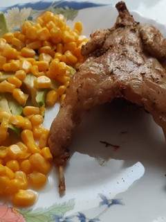 Una foto de Codornices en airfryer