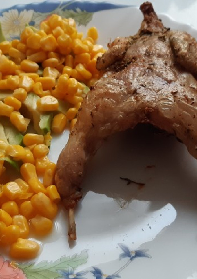 Una foto de Codornices en airfryer